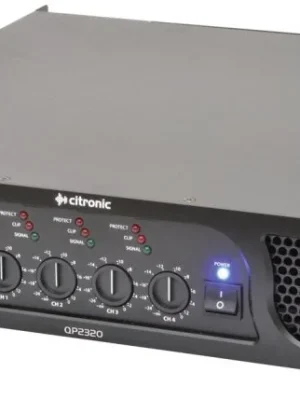 Odeslání Ihned Citronic QP2320, 4 kanálový zesilovač, 4 x 580W