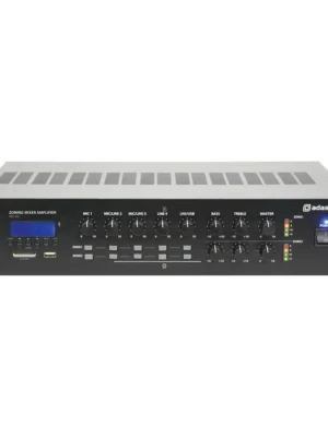 Cenová Bomba Adastra RM1202, 100V 2-zónový mixážní zesilovač, 2x120W, BT/MP3/FM