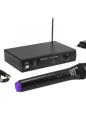 Omnitronic VHF-101, 1-kanálový bezdrátový mikrofonní set 200.10 MHz Bezpečná Platba