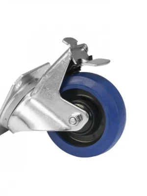 ROADINGER Otočné kolečko 100 mm, s brzdou, modré Výhodná Nabídka