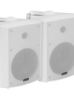 Omnitronic ALP-6A aktivní 6,5" reproboxy 2x45W, bílý, cena/pár Poslední Šance