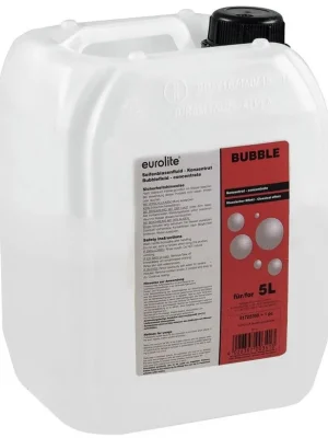 Nejprodávanější Eurolite "Bubble" náplň do výrobníku bublin (koncentrát), 5l