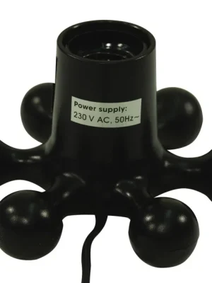 Eurolite základna "Hexopus" s paticí E27, černá Poslední Šance