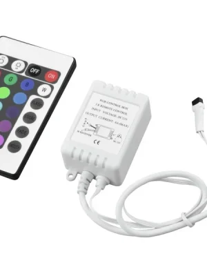 Novinka Eurolite kontrolér pro LED pásky RGB, IR, 24V