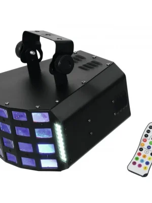 Sezónní Sleva Eurolite LED Derby 6x 3W RGBWAP a 36x SMD, DMX
