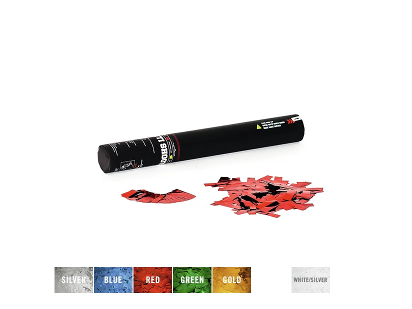 Novinka Tcm Fx Ruční dělo na konfety 50cm, stříbrné konfety