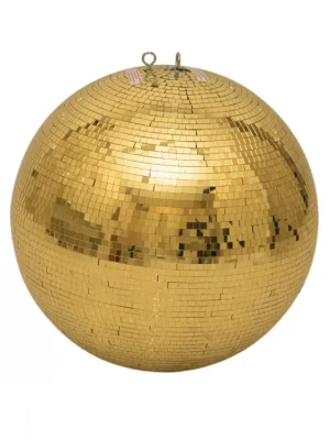 Zrcadlová koule 50 cm, zlatá Must-Have