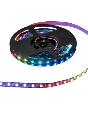 Omezená Nabídka Eurolite LED 150 Pixel Strip, RGB světelná páska, 5 V, 2,5 m