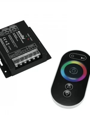 Eurolite 3-kanálový ovladač s bezdrátovým DO pro LED pásky RGB Levný