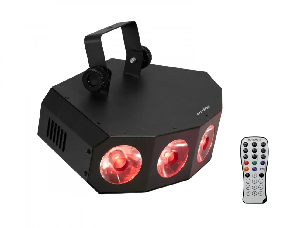 Tovární Cena EUROLITE LED SCY-500 5x15W COB QCL, DMX, paprskový efekt