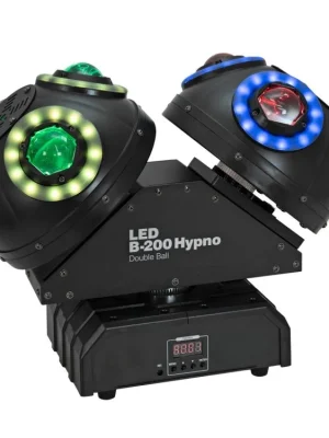 Autentický EUROLITE LED B-200 Hypno Double Ball Beam Effect