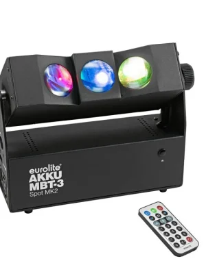 EUROLITE AKKU MBT-3 Spot MK2, bateriový světelný efekt Cenově Výhodný