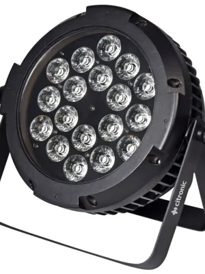 Horká Nabídka Citronic HIPAR-180, 180W venkovní RGBWA-UV Slim PAR