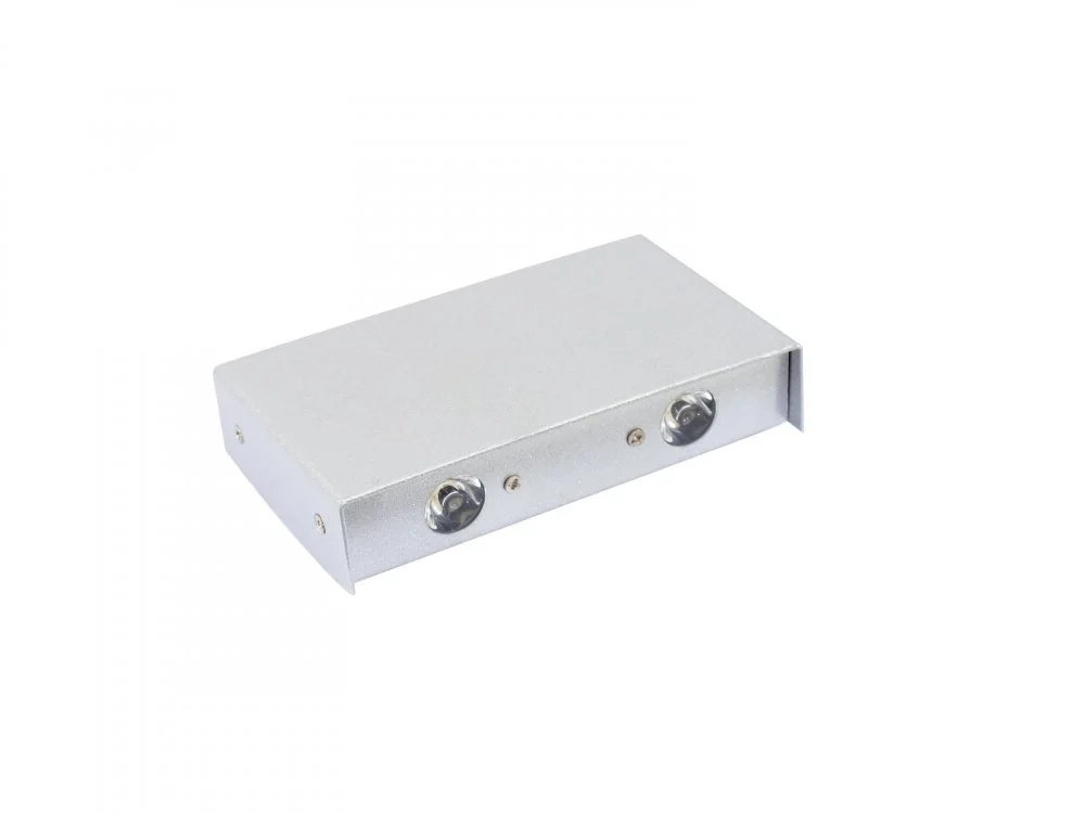 Vysoce Kvalitní LED nástěnné osvětlení 230 V, 4 x 1W LED dioda, modré - použito (50630302)