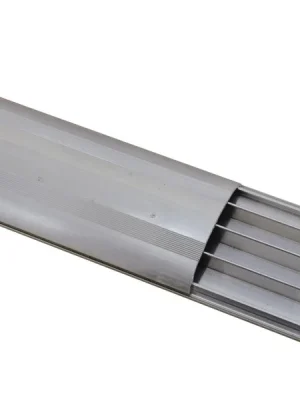 Akční Cena Lišta podlahová 4 kanály, 17 x 75 mm, alu, 2m