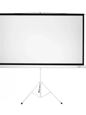 Akční Cena EUROLITE projekční plátno 16:9, 2 x 1,125m, se stojanem