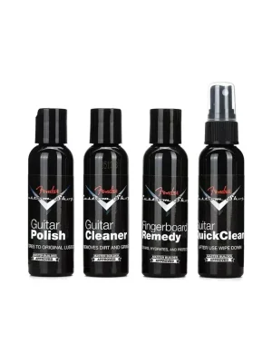 Fender Custom Shop Deluxe Guitar Care Kit 4 Pack Finální Výprodej
