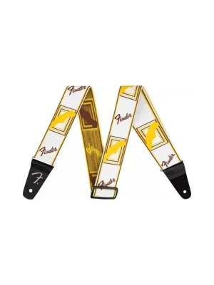 Fender Weighless Mono Strap W/BR/Y Horká Nabídka