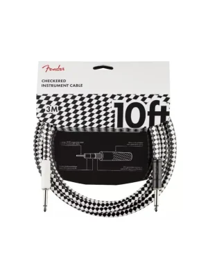 Fender Pro 10' Checkboard Instrument Cable Top Prodej