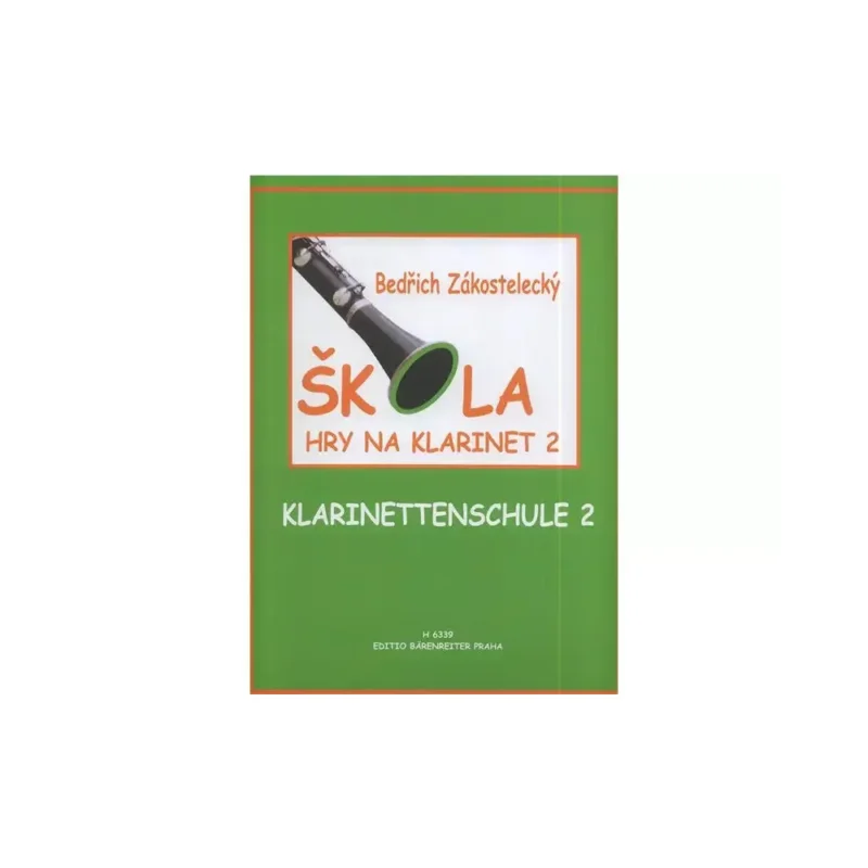 Zákostelecký - Škola hry na klarinet 2 Akční Nabídka