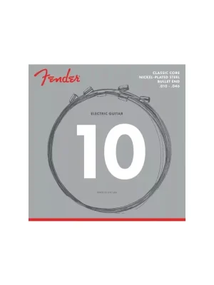 Fender 3255R Nickel Plated Steel, Bullet End 10-46 Časově Omezené