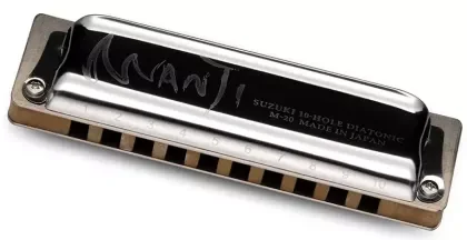 Autentický Harmonika diatonická Suzuki M-20 C Manji