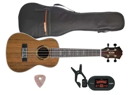 Expresní Doručení Ukulele sopránové FZone FZU-52S Hickory SET3