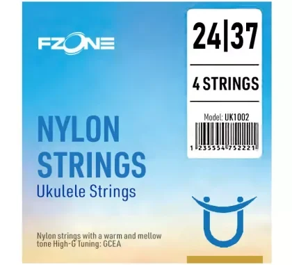 Výhodná Nabídka Struny pro sopránové ukulele Fzone UK-1002 24/37