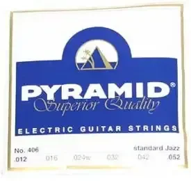 Struny pro elektrickou kytaru Pyramid 406100 Standard Jazz 1252 Cenová Bomba