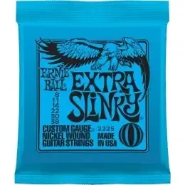 Omezená Nabídka Struny pro elektrickou kytaru Ernie Ball EB 2225 - 08/38