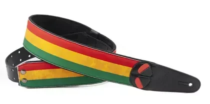 Řemen kytarový RightOn Legend Rasta Unique Ihned K Objednání
