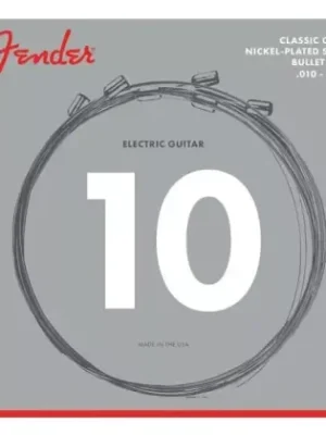 Originální Struny pro elektrickou kytaru Fender 3255R Nickel Plated Steel, Bullet End - 10-46