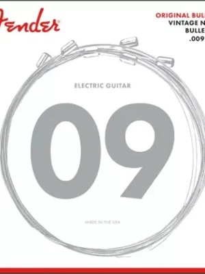 Rychlé Dodání Struny pro elektrickou kytaru Fender 3150L Original Pure Nickel, Bullet End - 09/42