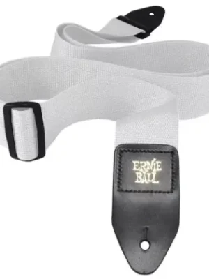Přímo Od Výrobce Řemen kytarový Ernie Ball EB 4036 White Polypro Strap
