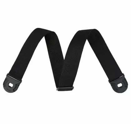 Řemen kytarový Fender Quickgrip BLK Poly Strap Vysoce Kvalitní