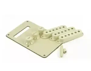 Levný Sada pro Stratocaster Fender Strat Accessory Kit, Parchment