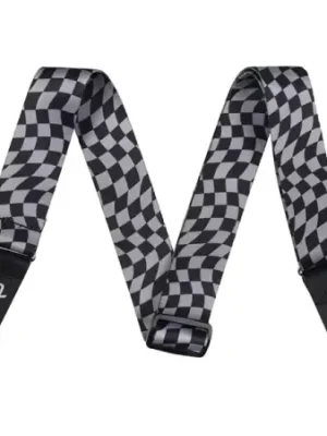 Sezónní Sleva Řemen kytarový Fender Wavy Checkerboard