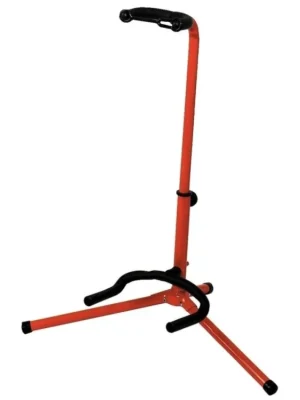 GEWA červený kytarový stojan vysoký univerzální Jen Po Omezenou Doba