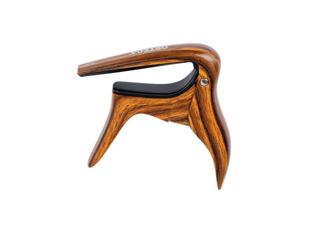 ORTEGA kapodastr klasická kytara imitace tmavého dřeva + obal zdarma Nová Kolekce