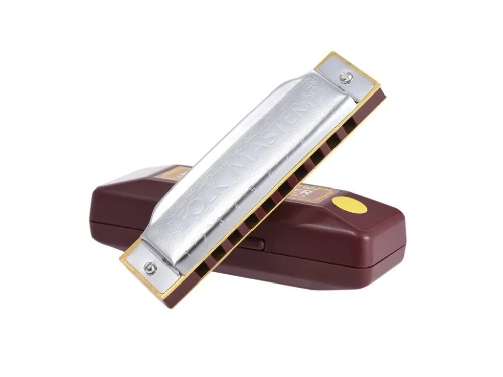 Výhodná Nabídka SUZUKI 1072 Folkmaster bluesová foukací harmonika ladění C