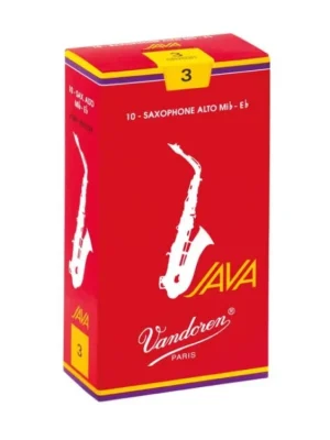Vandoren JAVA RED CUT plátky na alt saxofon tvrdost 2,5 Aktuální