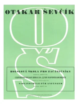 Ševčík - Houslová škola pro začátečníky op. 6, sešit 7 Kup Teď