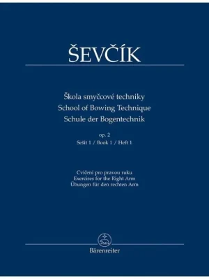 Ševčík - Škola smyčcové techniky - op 2, sešit 1 Omezená Nabídka