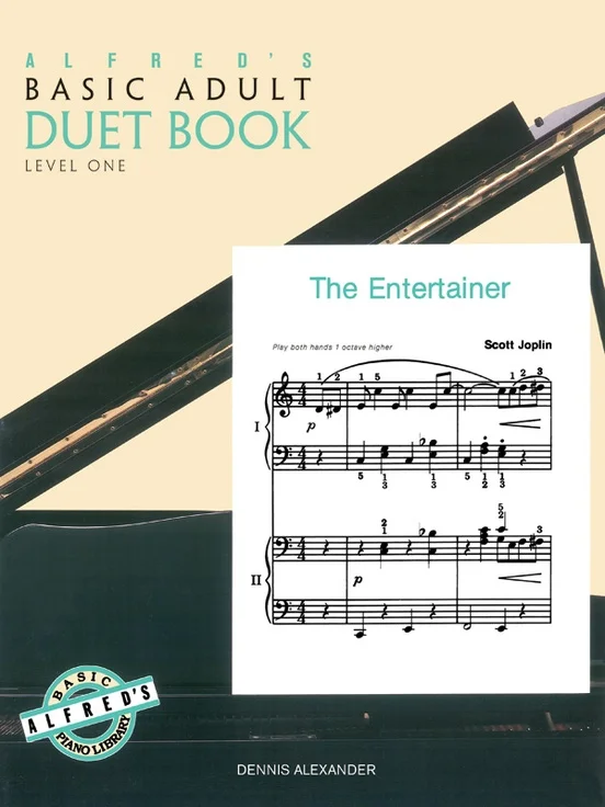 Nejlepší Volba Alfred's Basic Adult - Duet Book 1 / 1 klavír 4 ruce