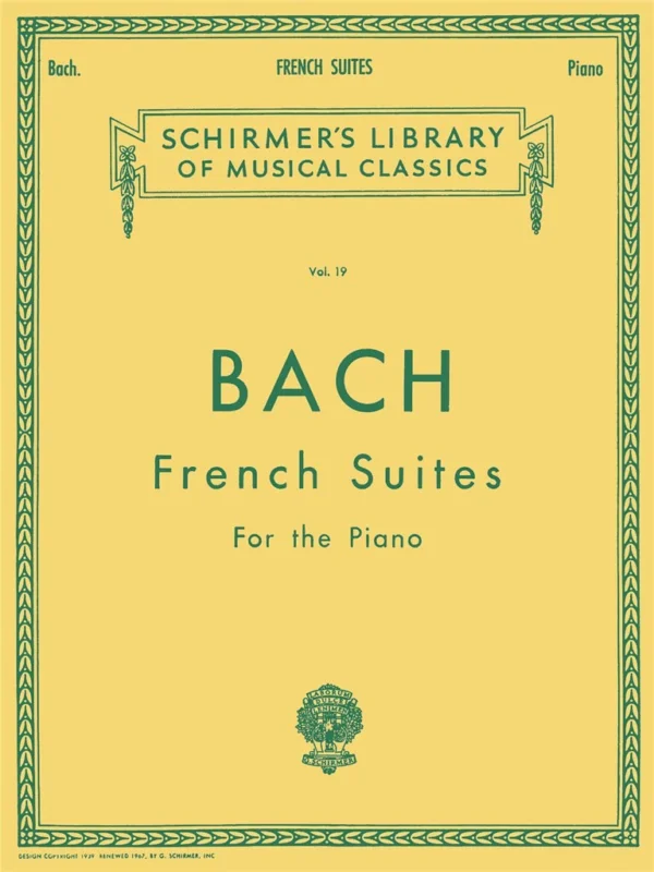 Originální Bach: French Suites (Francouzské suity) / klavír
