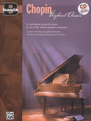 Basix Keyboard: CHOPIN + CD / 14 skladeb ve snadné úpravě pro klavír Přímo Od Výrobce