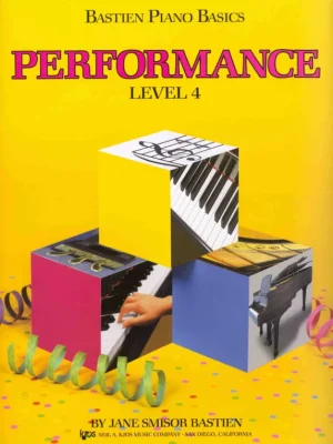 Akční Cena Bastien Piano Basics - PERFORMANCE - Level 4
