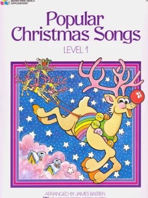 Bastien Piano Basics - Popular Christmas Song - Level 1 Vysoce Kvalitní