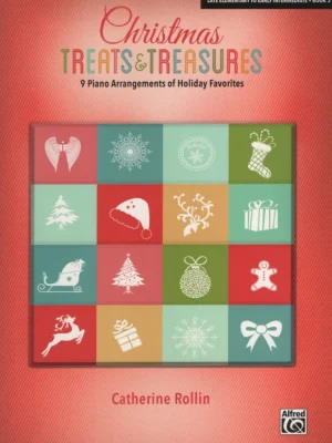 Poslední Šance Christmas Treats & Treasures 3 by Catherine Rollin / snadné vánoční melodie, písničky a koledy