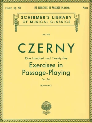 Nejlepší Volba CZERNY, Op.261 - 125 Exercises in Passage-Playing (125 pasážových cvičení) / klavír